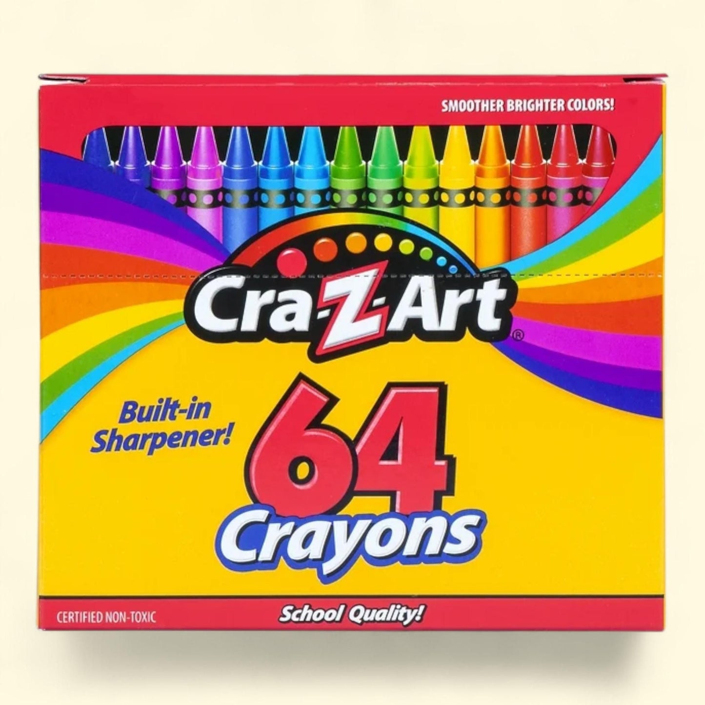 Cra-Z-Art Classic Crayons, 64 Count