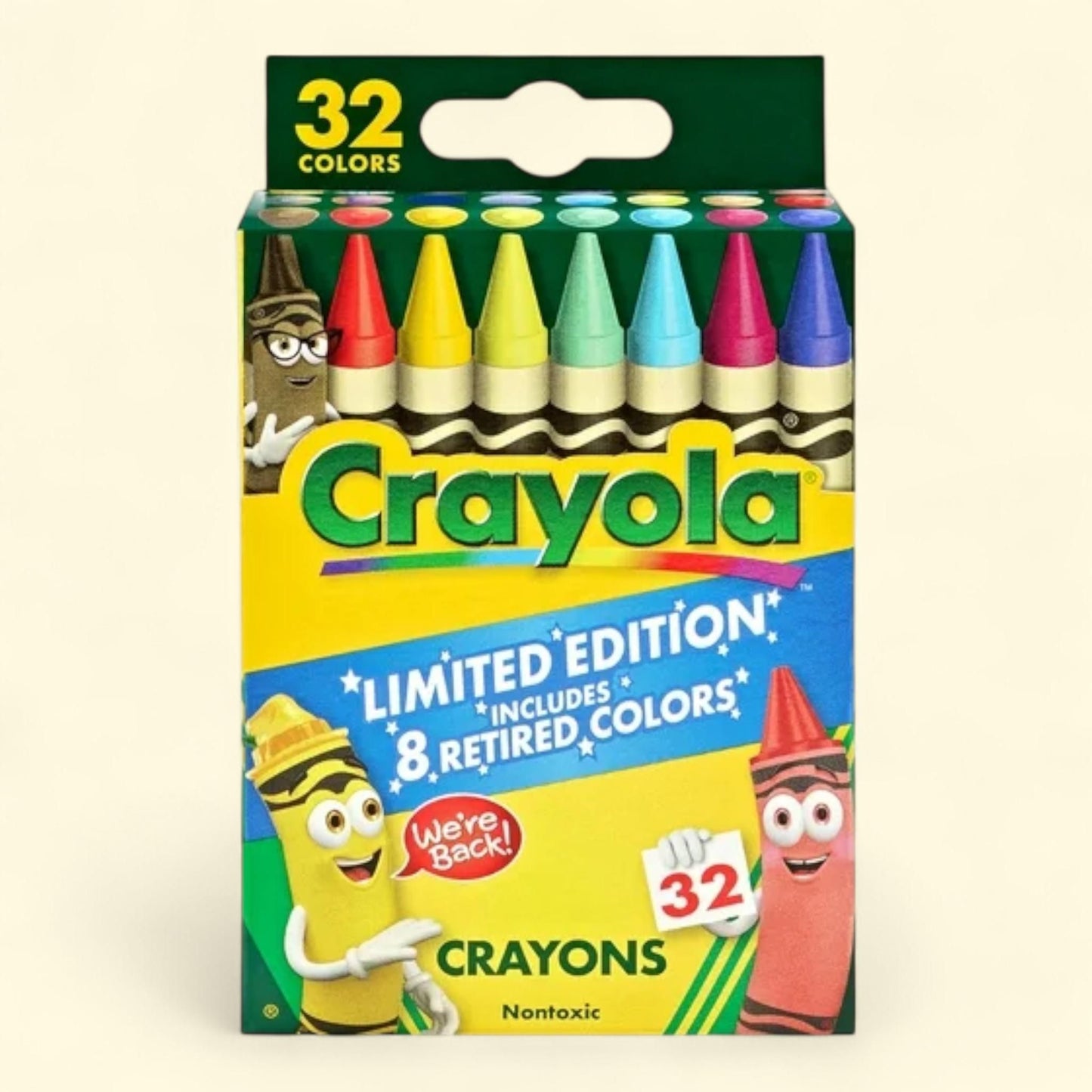 Crayola Crayons, 32 Count — authentic US product shipped worldwide by Treatspree