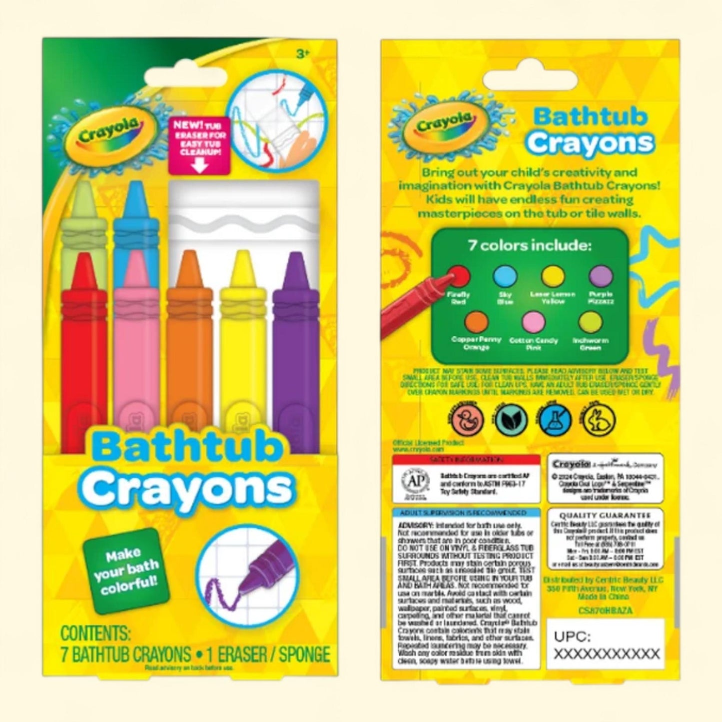 Crayola Bath Crayons, 8 Pieces