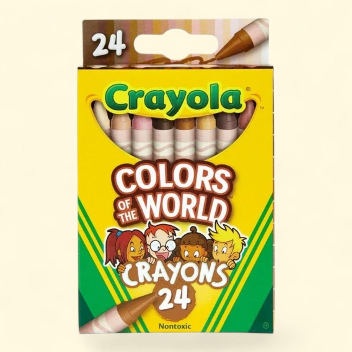 Crayola Colors of the World Crayons, 24 Ct