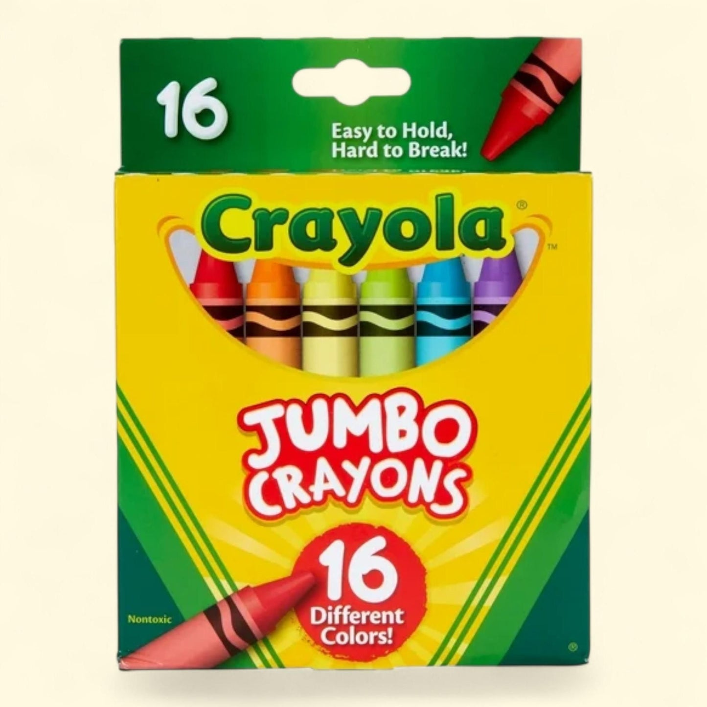 Crayola Jumbo Crayon Set, 16 Ct
