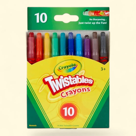 Crayola Mini-Twistables Crayons, 10 Count