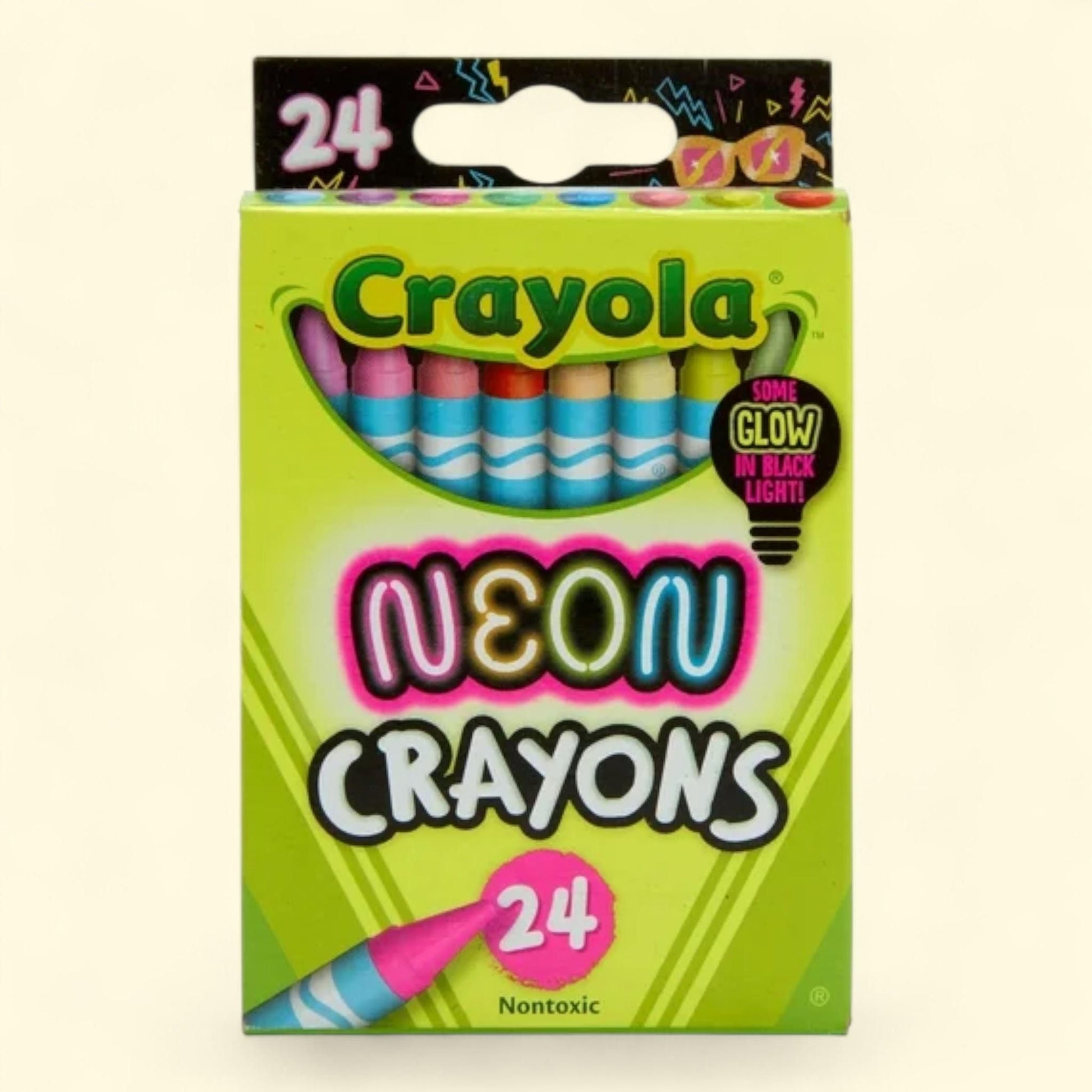 Crayola Neon Crayons, 24 Ct