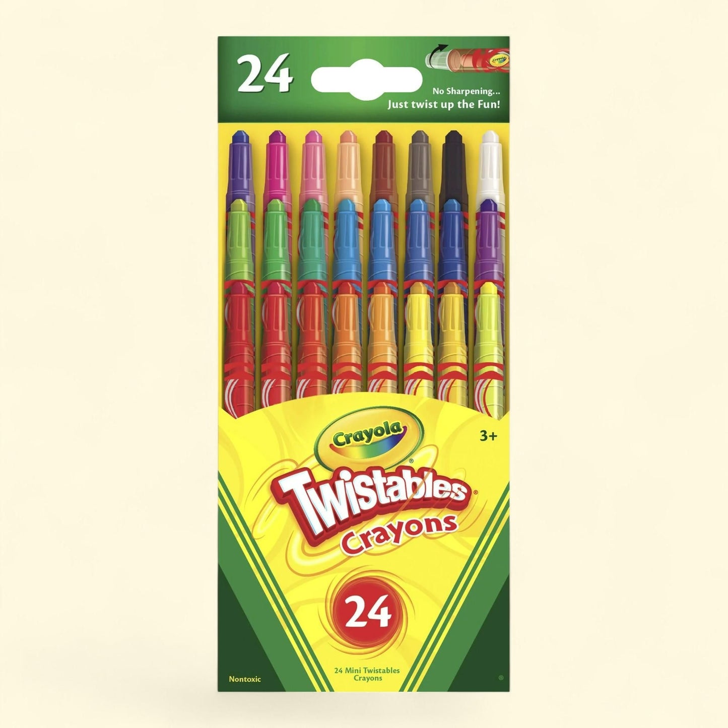 Crayola Twistables Mini Crayon Set, 24 Ct