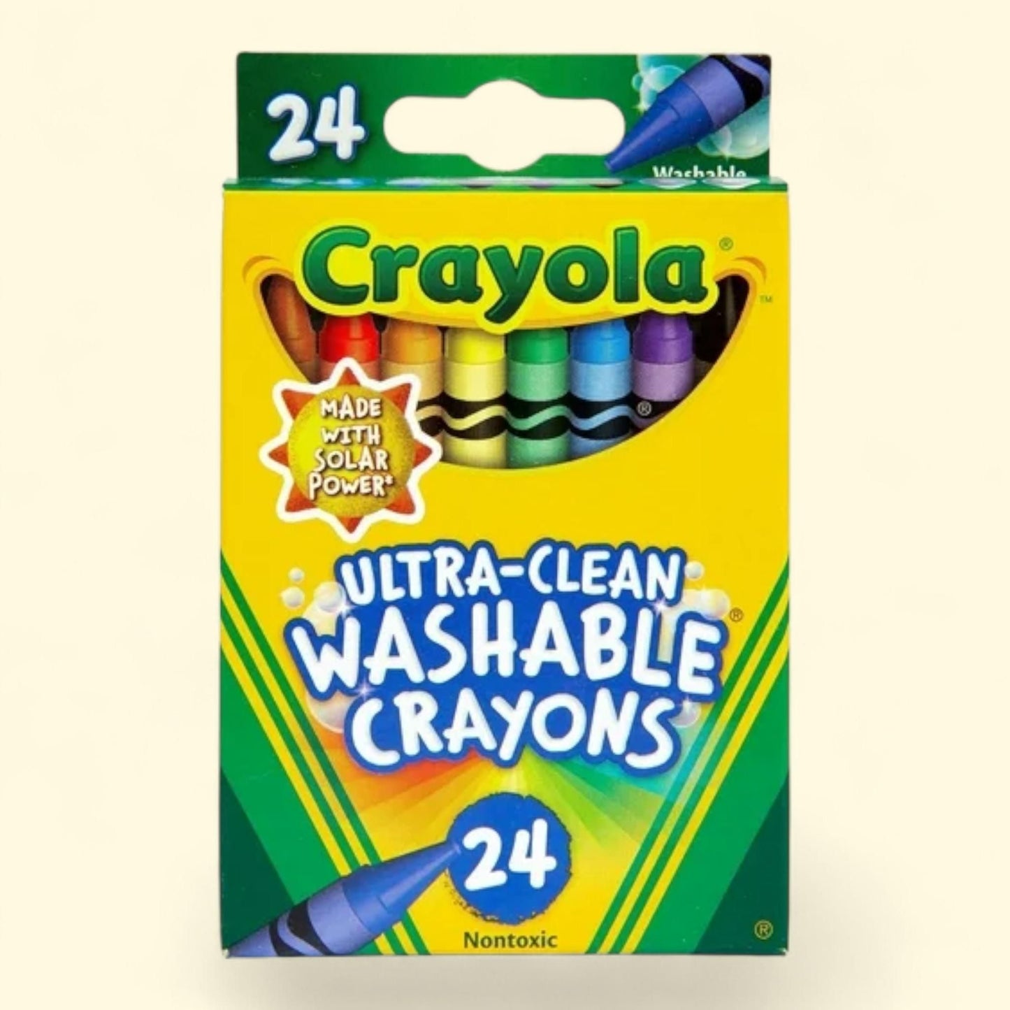 Crayola Washable Crayons, 24 Ct — authentic US product shipped worldwide by Treatspree