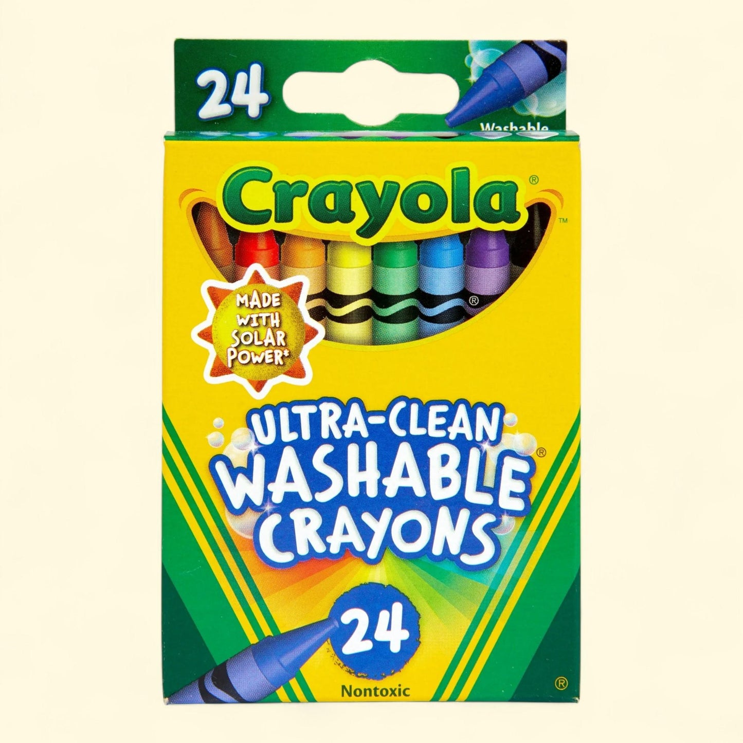 Crayola Ultra-Clean Washable Crayons, 24 Ct