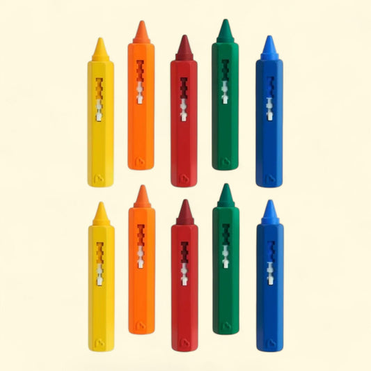 Munchkin Draw Washable Bath Crayons, 10 Pack