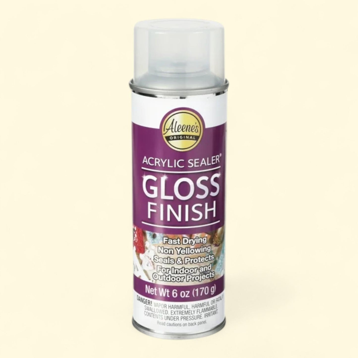 Aleene's Clear Acrylic Spray Sealer, 6 oz Gloss