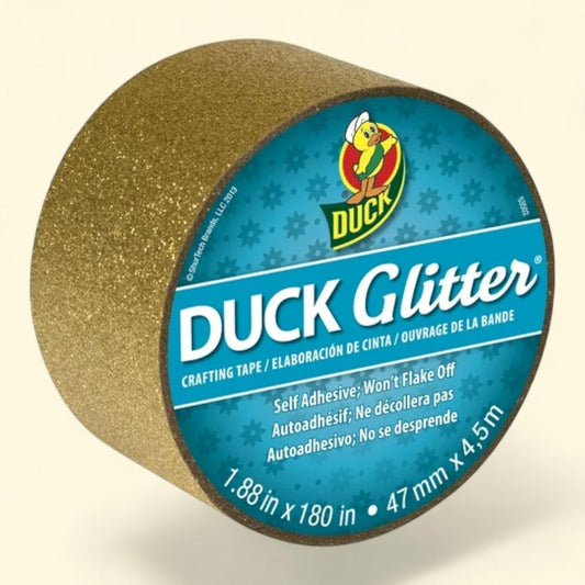 Duck Crafting Tape, Gold, 1.88 in. x 180 in.