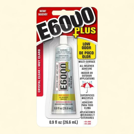 Eclectic E6000 Plus Adhesive Glue, 0.9 fl. oz.