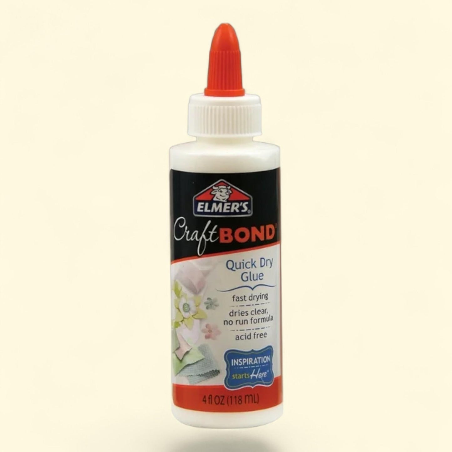 Elmer's Craft Bond Quick Dry Glue, 4 oz.