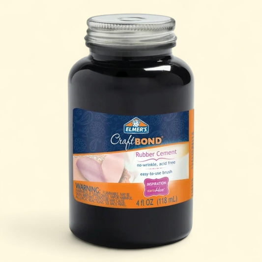 Elmer's Craft Bond Rubber Cement, 4 oz