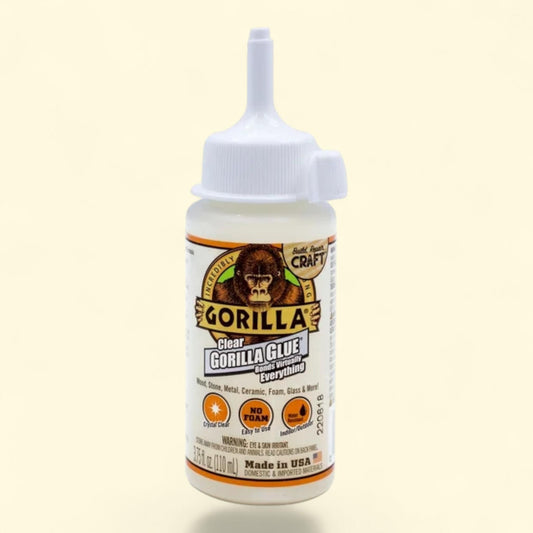 Gorilla Clear Glue, 3.75 fl oz