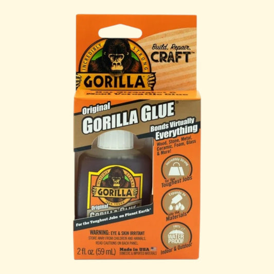 Gorilla Glue Original Polyurethane Glue, 2 oz