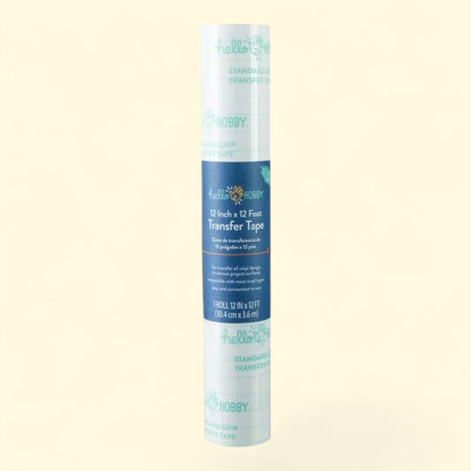 Hello Hobby Clear Transfer Tape, 12" x 12'