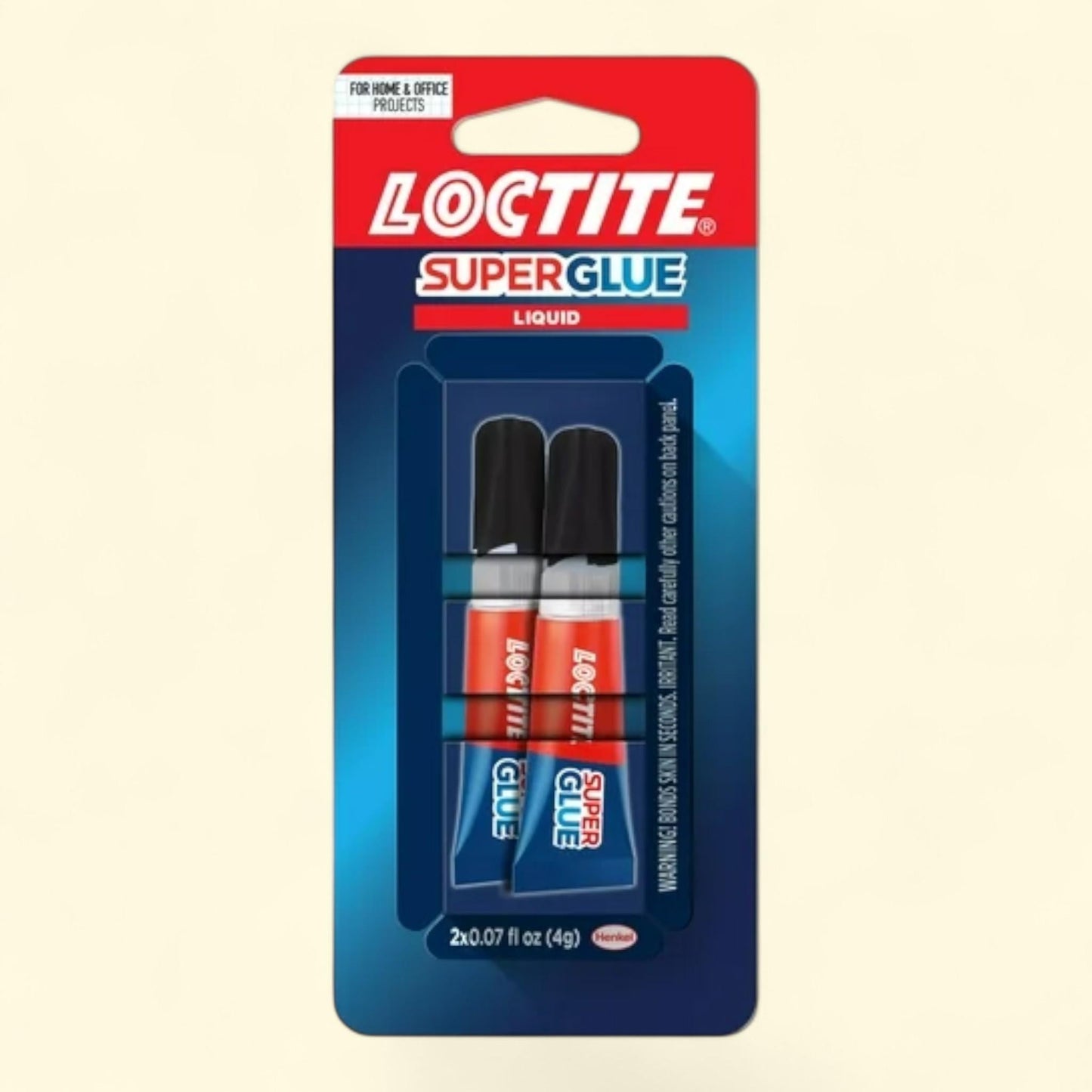 Loctite Super Glue Liquid Tube, 0.07 oz, 2 Pack