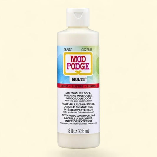 Mod Podge Gloss All-in-One Glue, Sealer, and Finish, 8 fl oz
