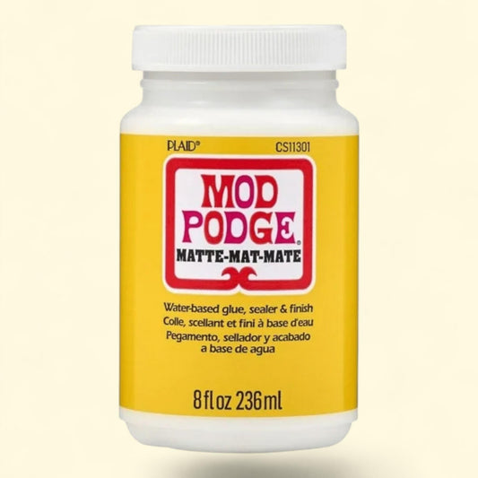 Mod Podge Sealer, Matte Finish, Clear, 8 fl oz