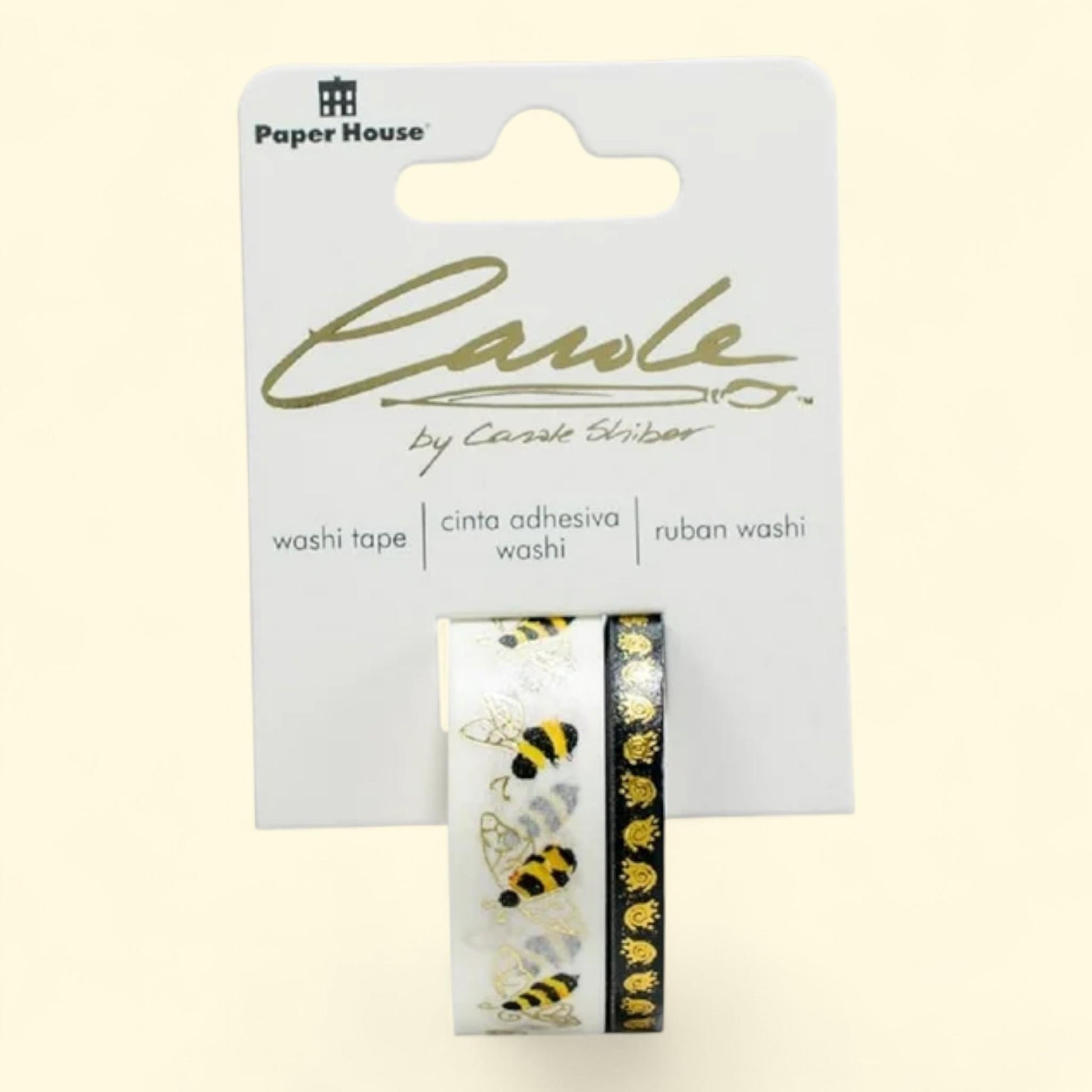 Paper House Productions Carole Shiber Bee-utiful Washi Tape Set, 2 ... — authentic US product shipped worldwide by Treatspree