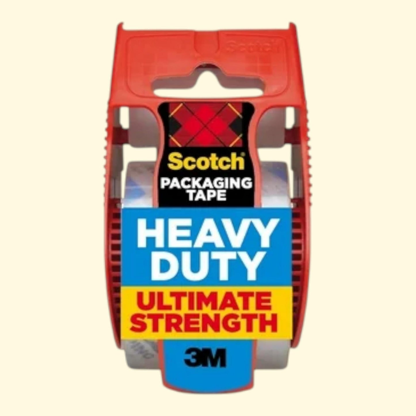 Scotch Heavy Duty Packaging Tape, 1.88 in. x 25.6 yd