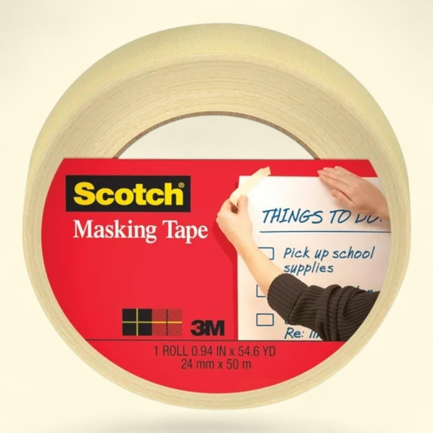 Scotch Masking Tape, .94 in x 54.6 yd