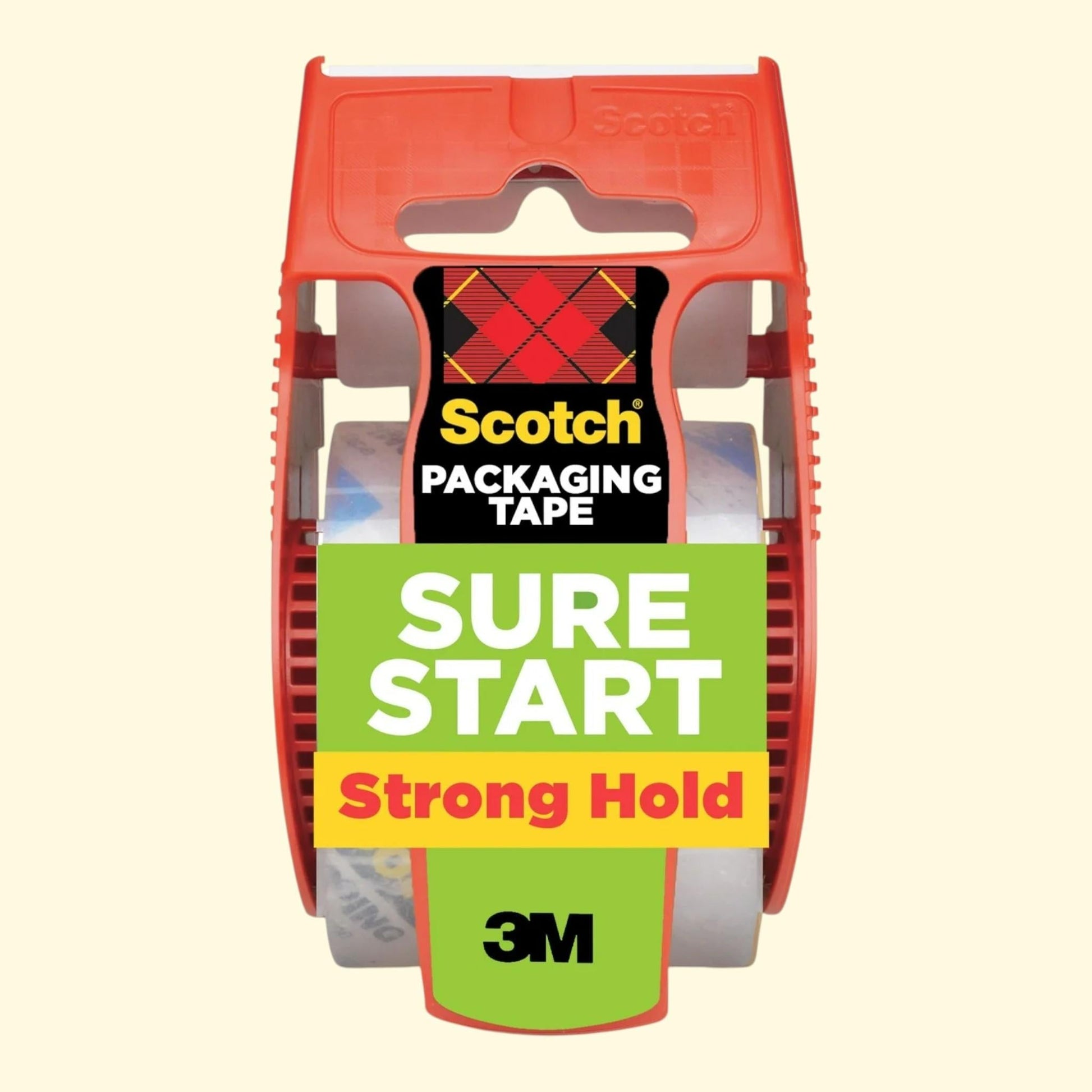 Scotch Packaging Tape, Clear, 1.88 in. x 25.6 yd, 1 Roll — authentic US product shipped worldwide by Treatspree