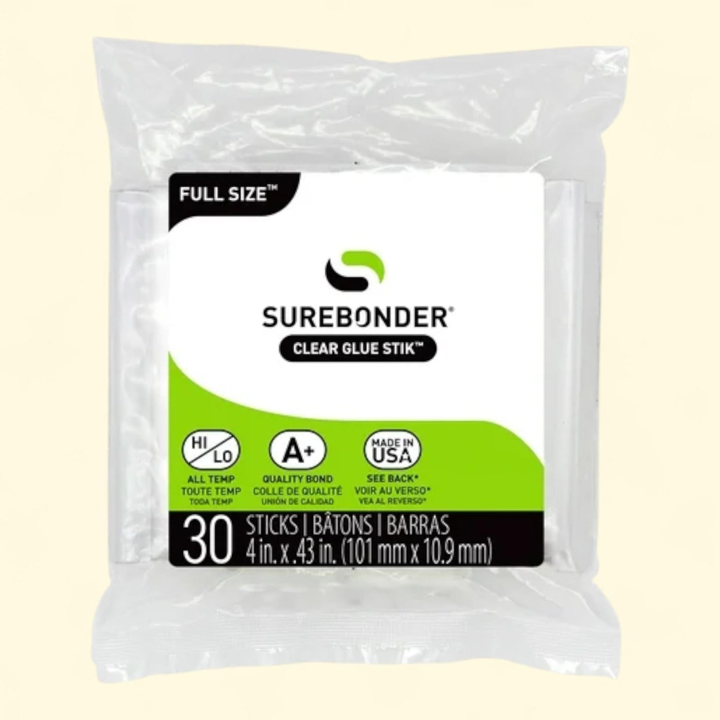 Surebonder Glue Sticks, 4-inch - 30 Pack