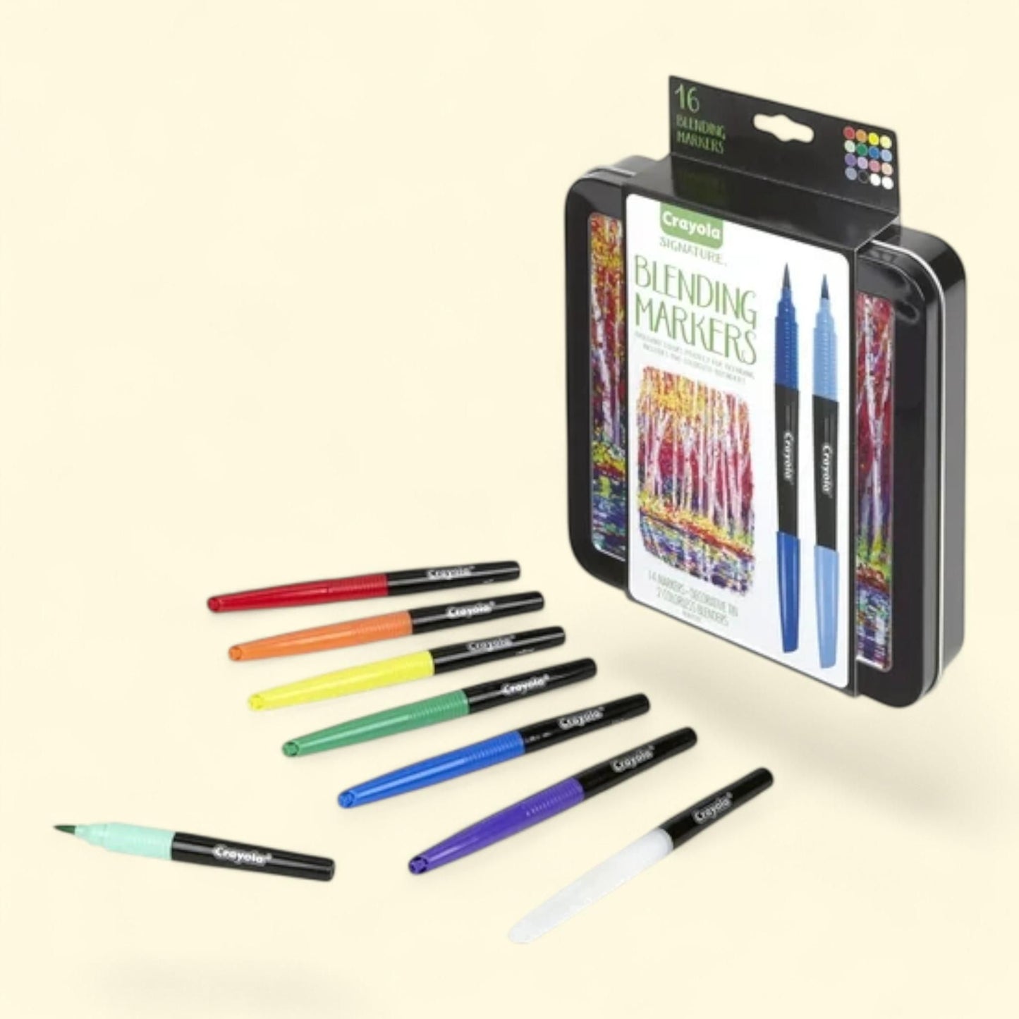 Crayola Signature Blending Markers, 16 Pcs — authentic US product shipped worldwide by Treatspree