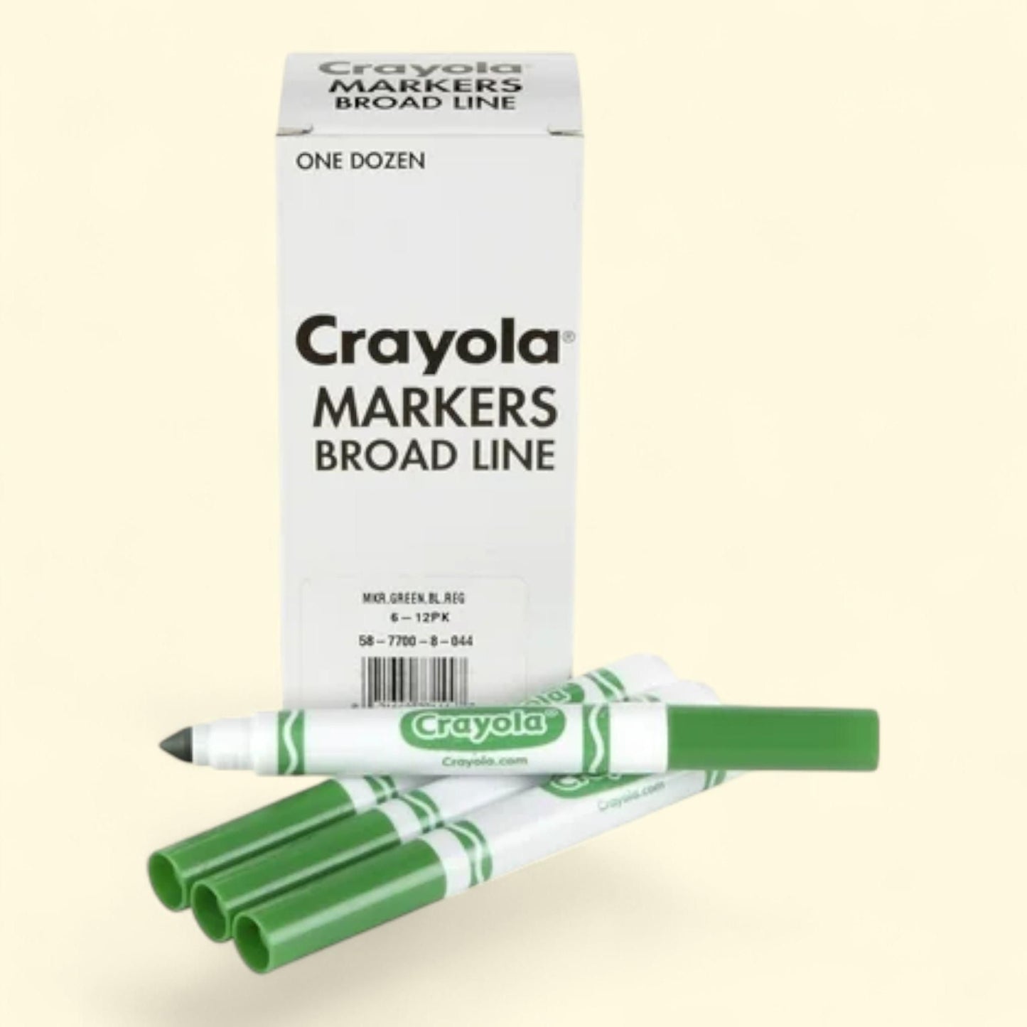 Crayola, Ultra-Clean Washable Markers, Green, Bulk, Conical Tip, 1 ... — authentic US product shipped worldwide by Treatspree