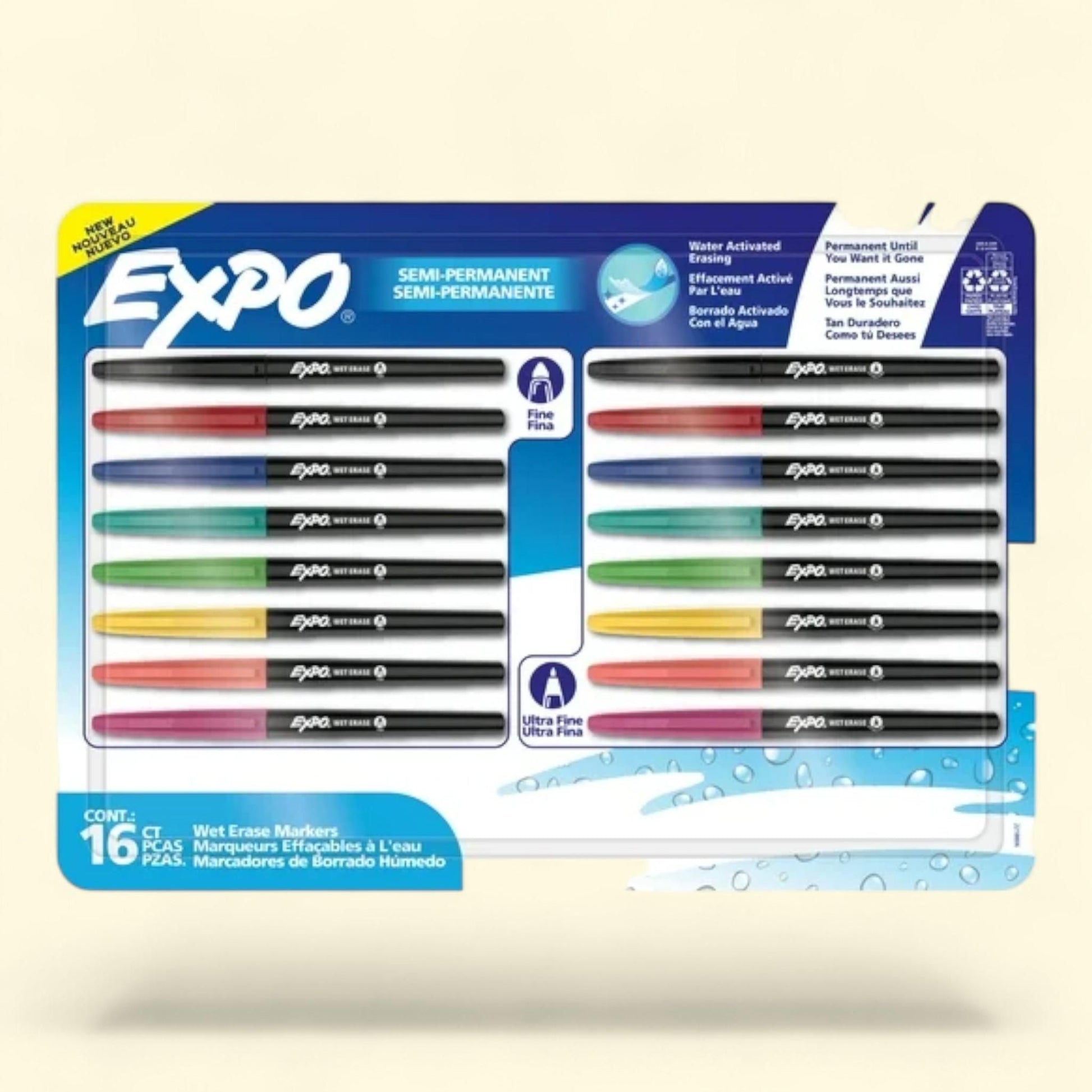 EXPO Wet Erase Markers, 16 Count — authentic US product shipped worldwide by Treatspree