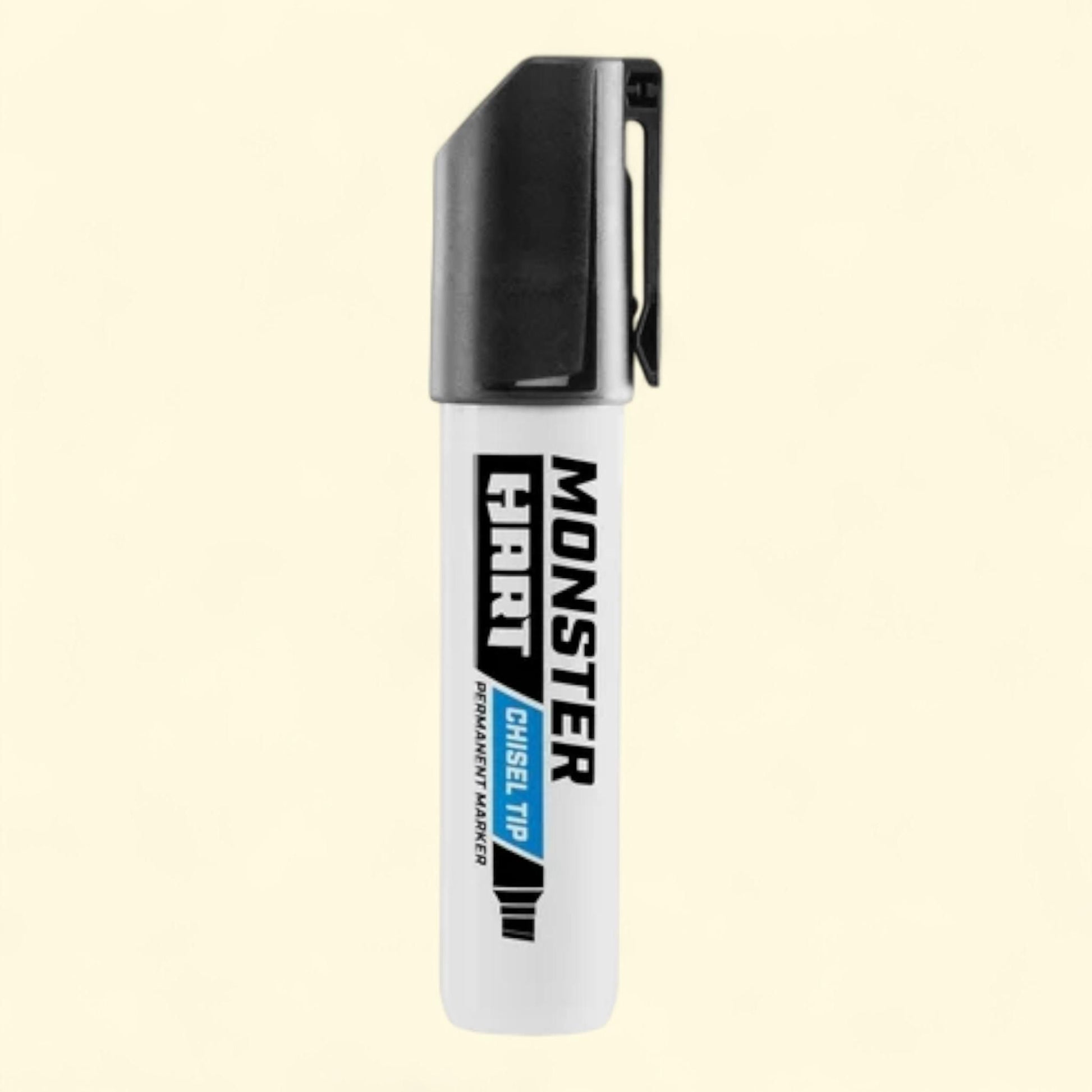 HART Monster Chisel Permanent Marker, 1-Pack, Black — authentic US product shipped worldwide by Treatspree