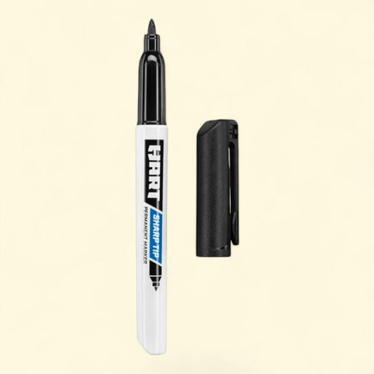 HART Sharp Tip Permanent Marker, 1-Pack