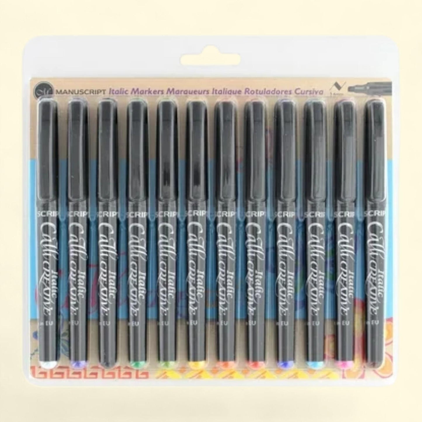 Manuscript Callicreative Marker Italic 3.6mm 12pc — authentic US product shipped worldwide by Treatspree