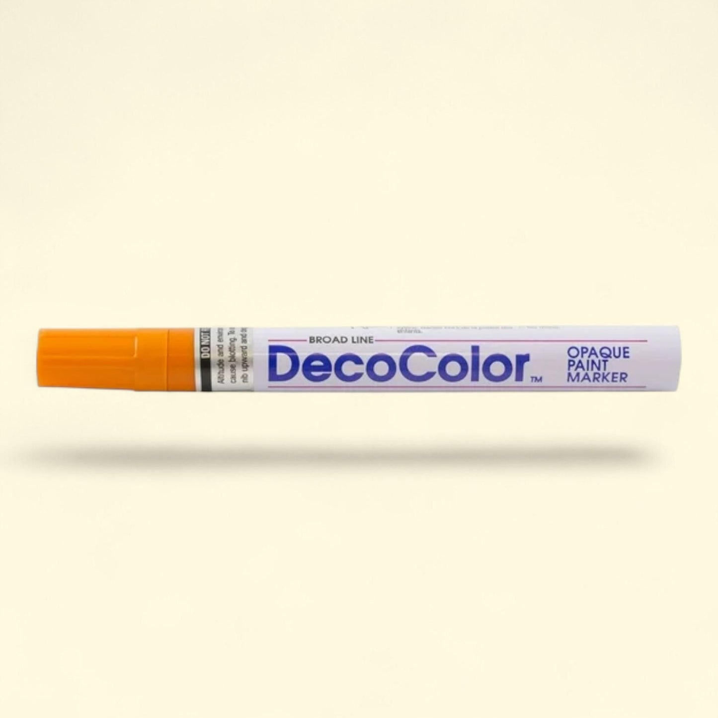 Marvy Uchida Paint Marker, Broad Line, Orange, 1/Pack