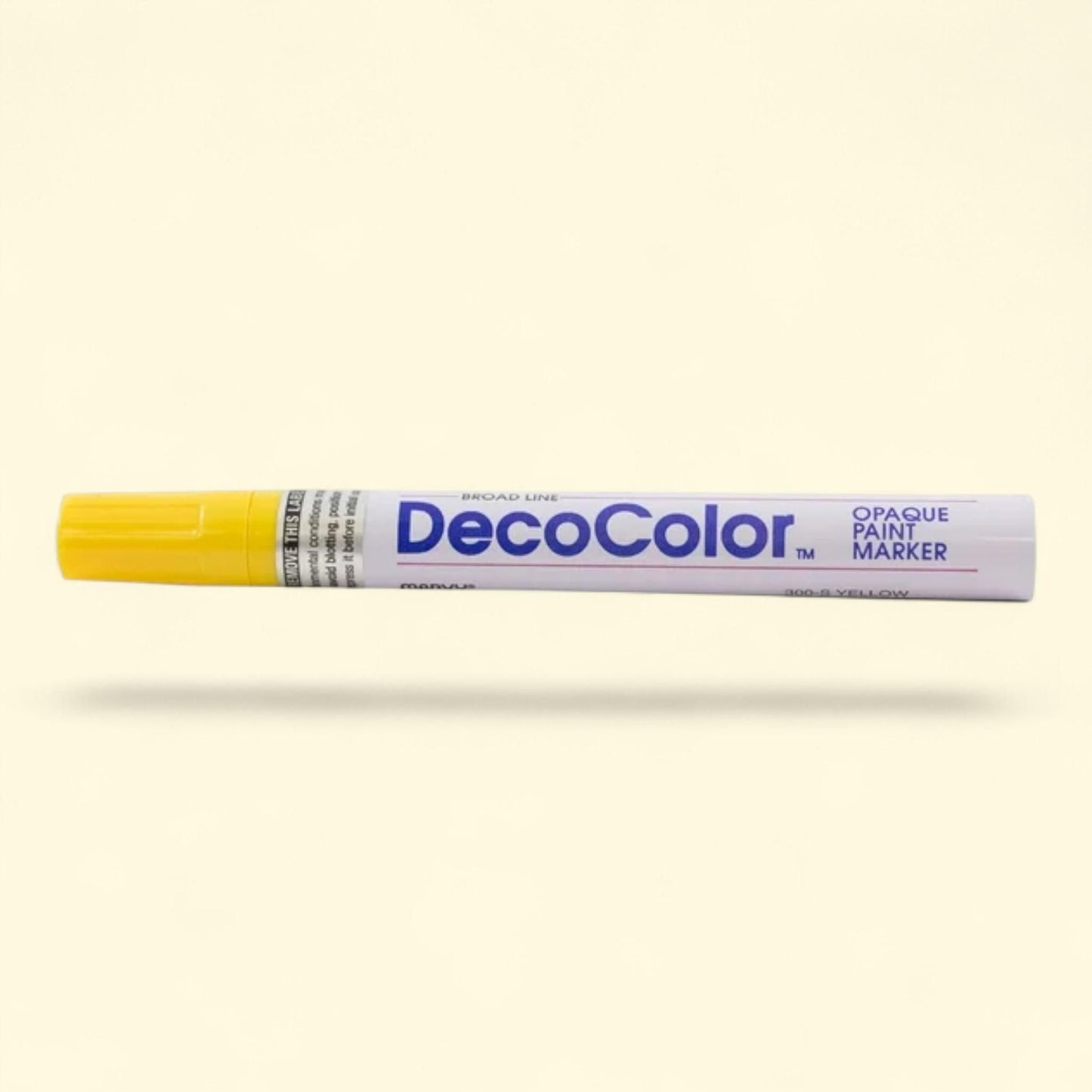 Marvy Uchida Paint Marker, Yellow, 1/Pack