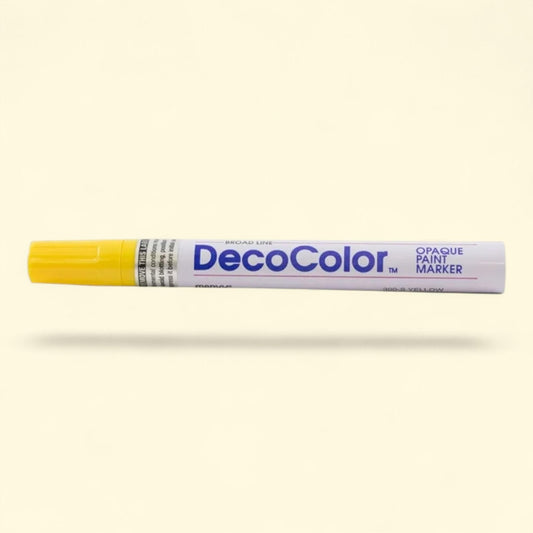Marvy Uchida Paint Marker, Yellow, 1/Pack