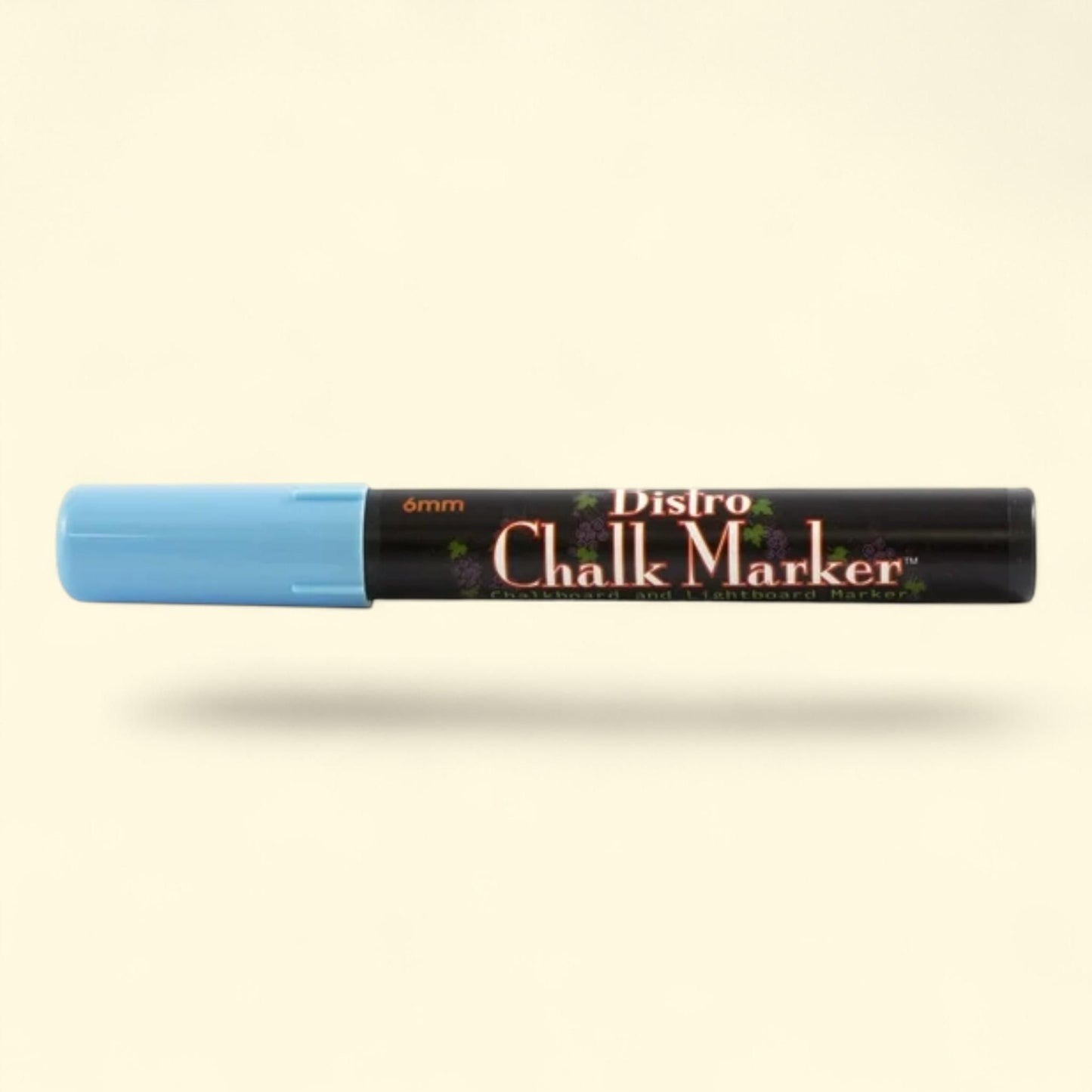 Marvy Uchida Chalk Marker, Broad Point, Baby Blue, 1/Pack