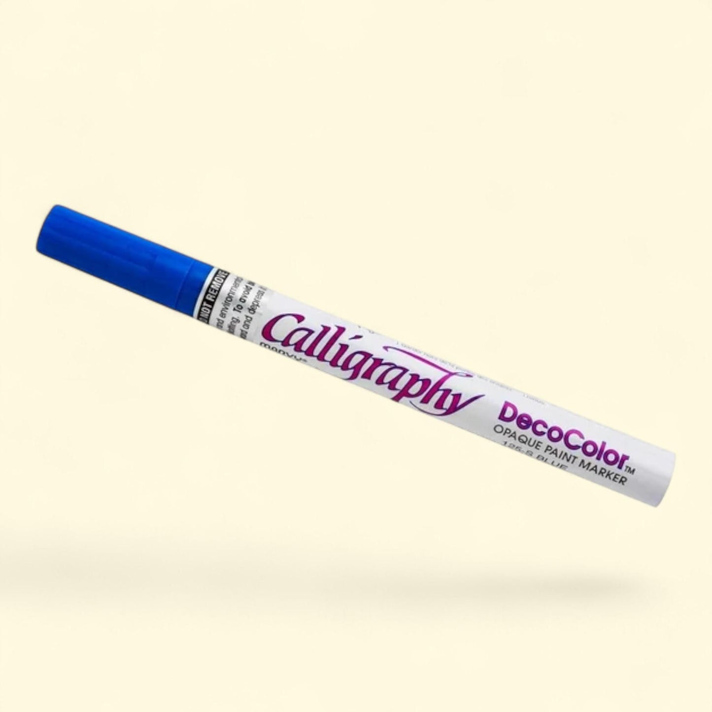 Marvy Uchida Calligraphy Opaque Paint Marker, Blue, 1 Pack — authentic US product shipped worldwide by Treatspree