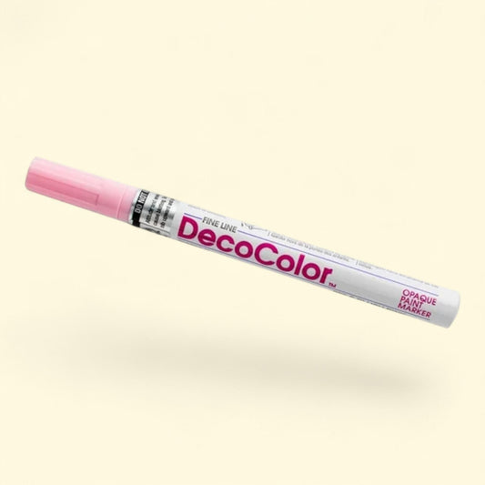 Marvy Uchida Fine Line Opaque Paint Marker, Blush Pink, 1 Pack