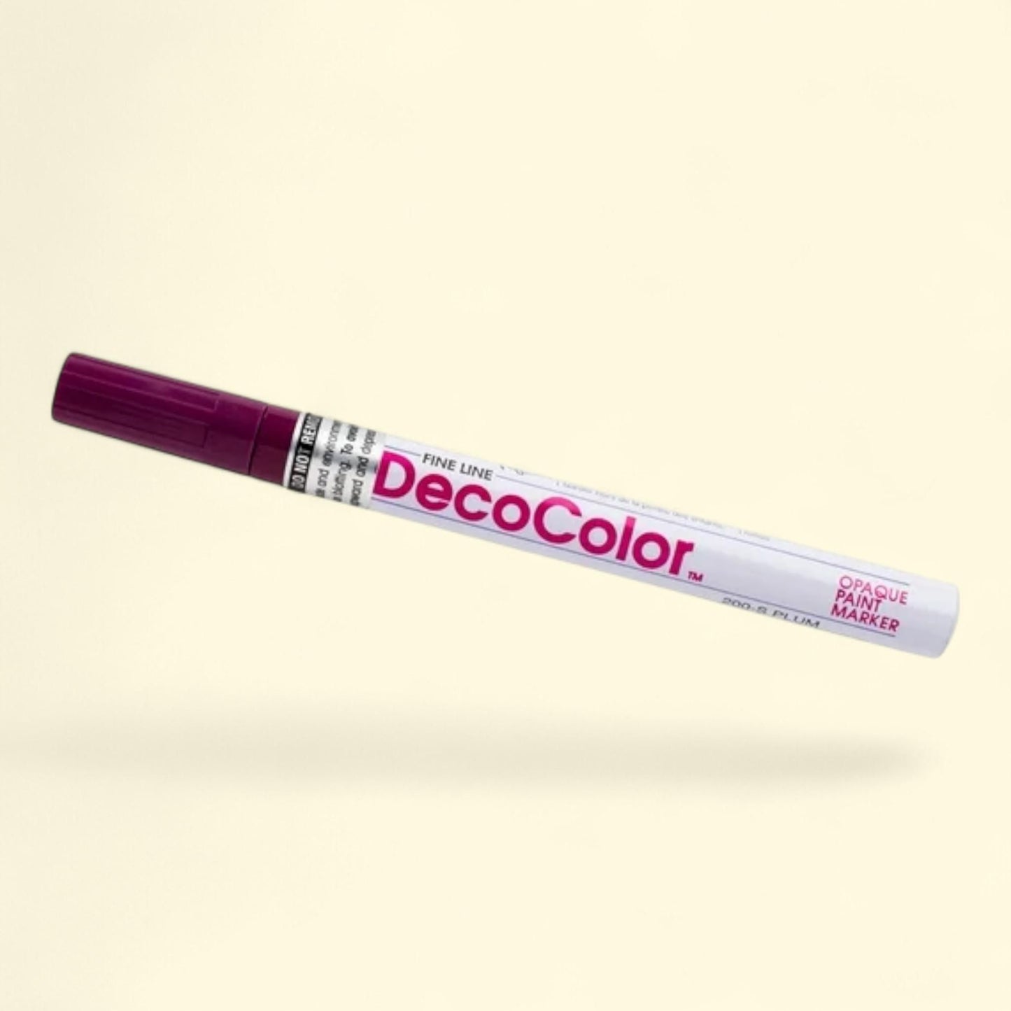 Marvy Uchida Fine Line Opaque Paint Marker, Plum, 1 Pack — authentic US product shipped worldwide by Treatspree