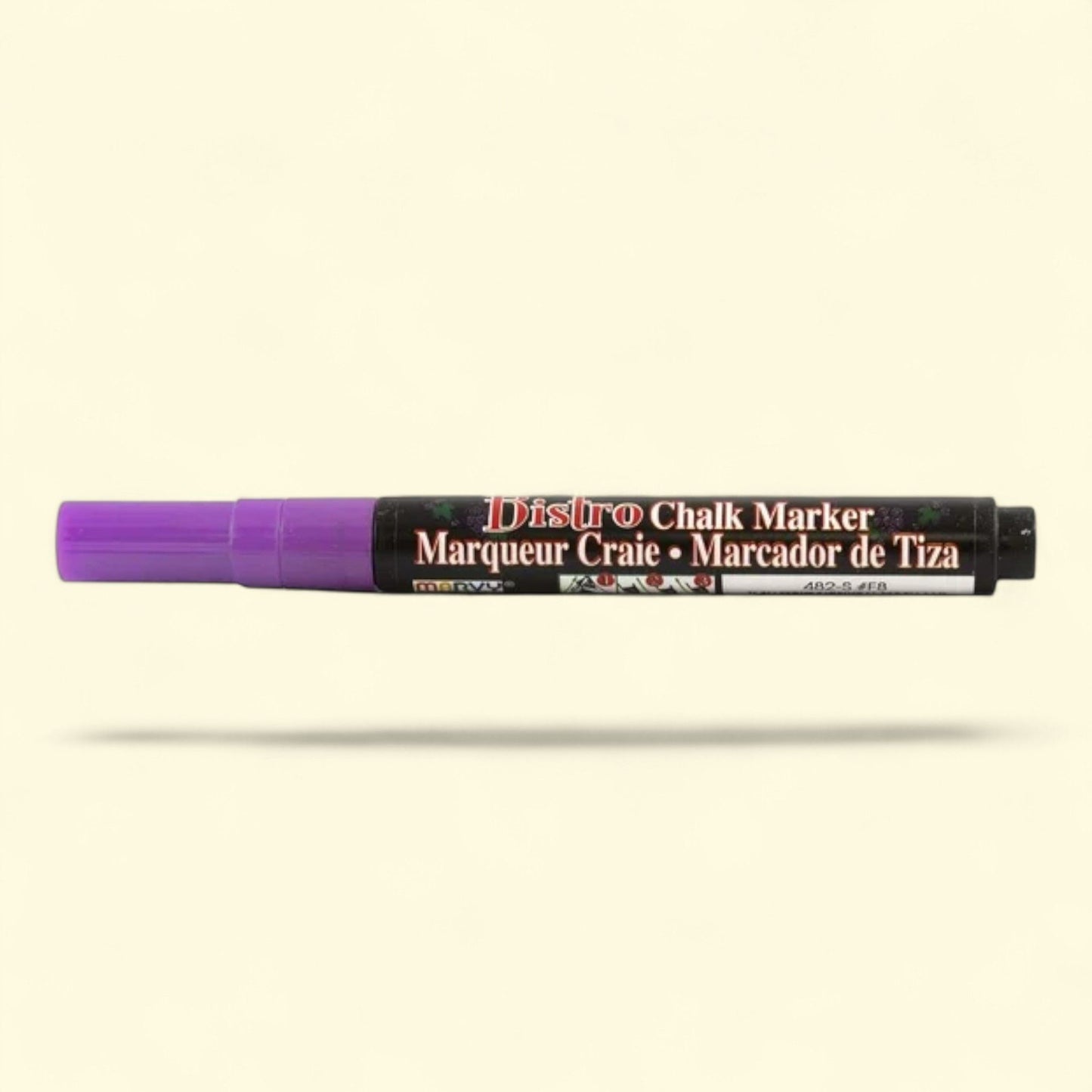Marvy Uchida Chalk Marker, Fine Point, Violet, 1 Pack — authentic US product shipped worldwide by Treatspree