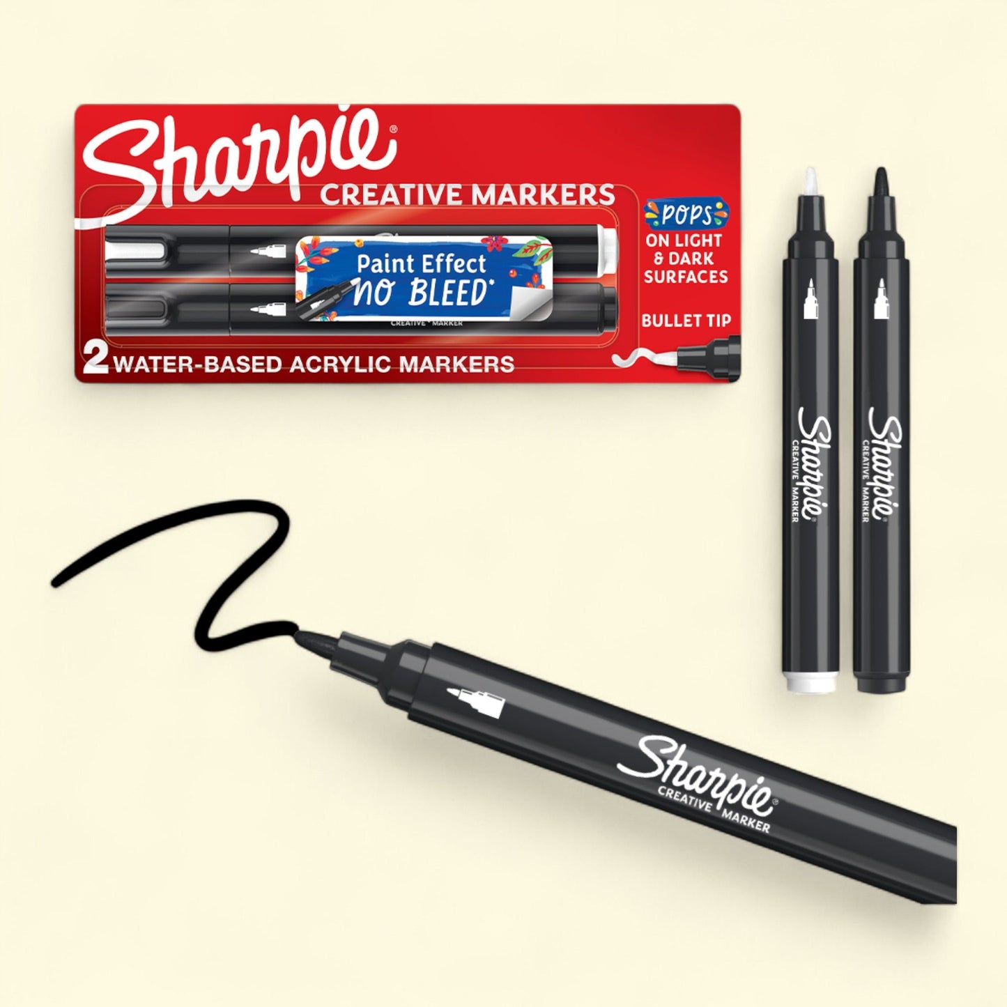 Sharpie Creative Markers, 2 Count — authentic US product shipped worldwide by Treatspree
