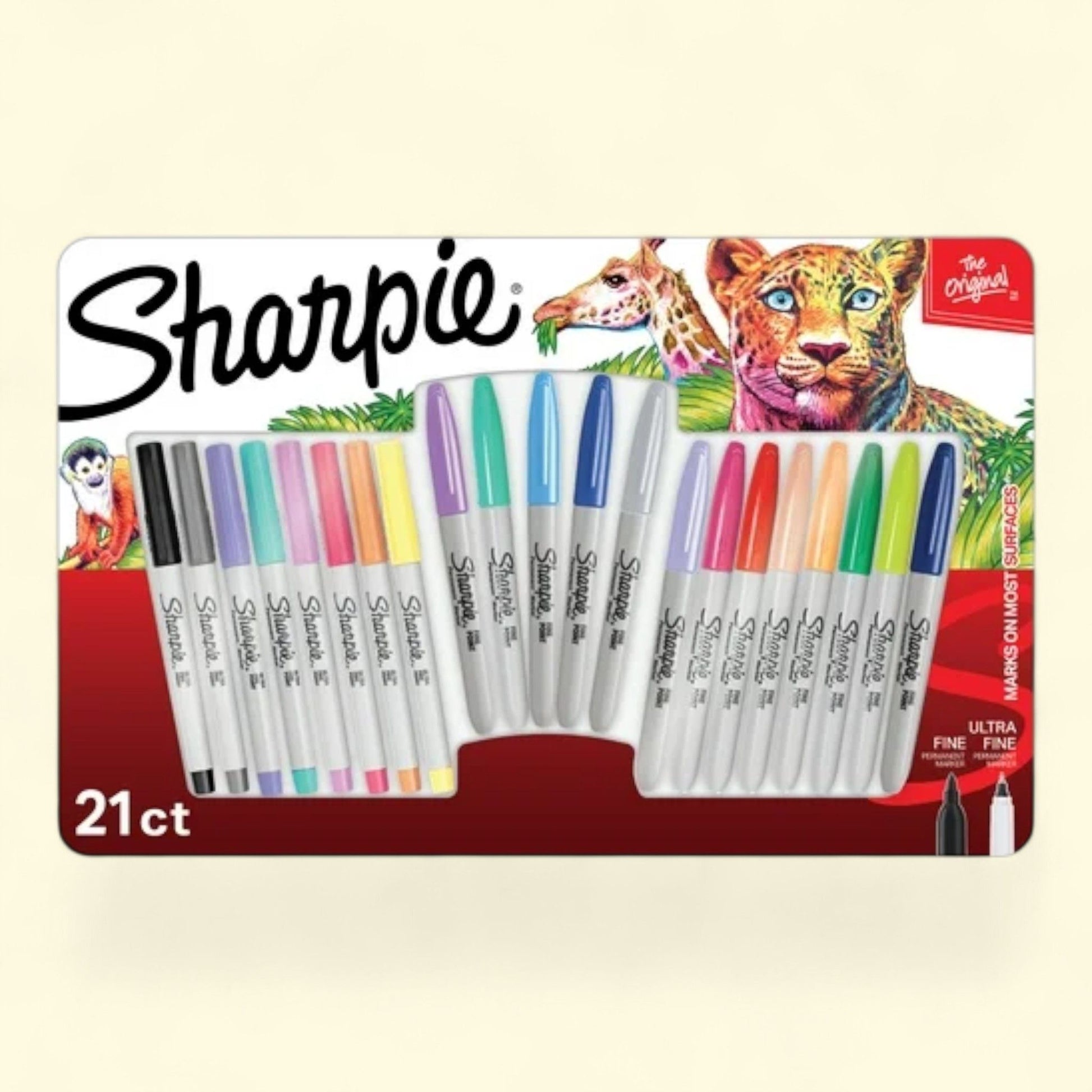 Sharpie Permanent Markers, 21 Count — authentic US product shipped worldwide by Treatspree