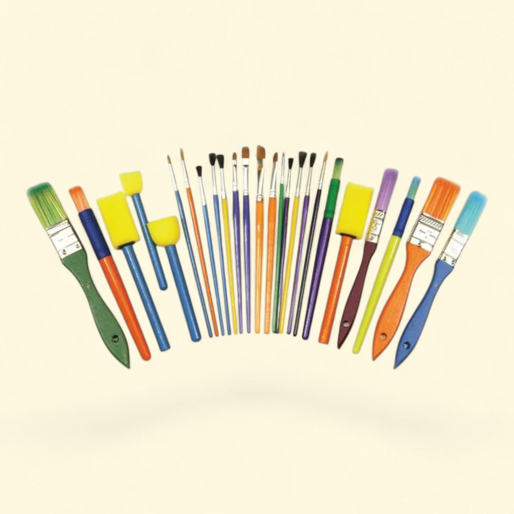 Creativity Street Starter Brush Set, Set of 25 — authentic US product shipped worldwide by Treatspree