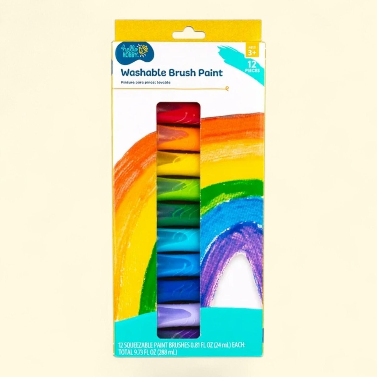 Hello Hobby Paintbrush, 12-Pk