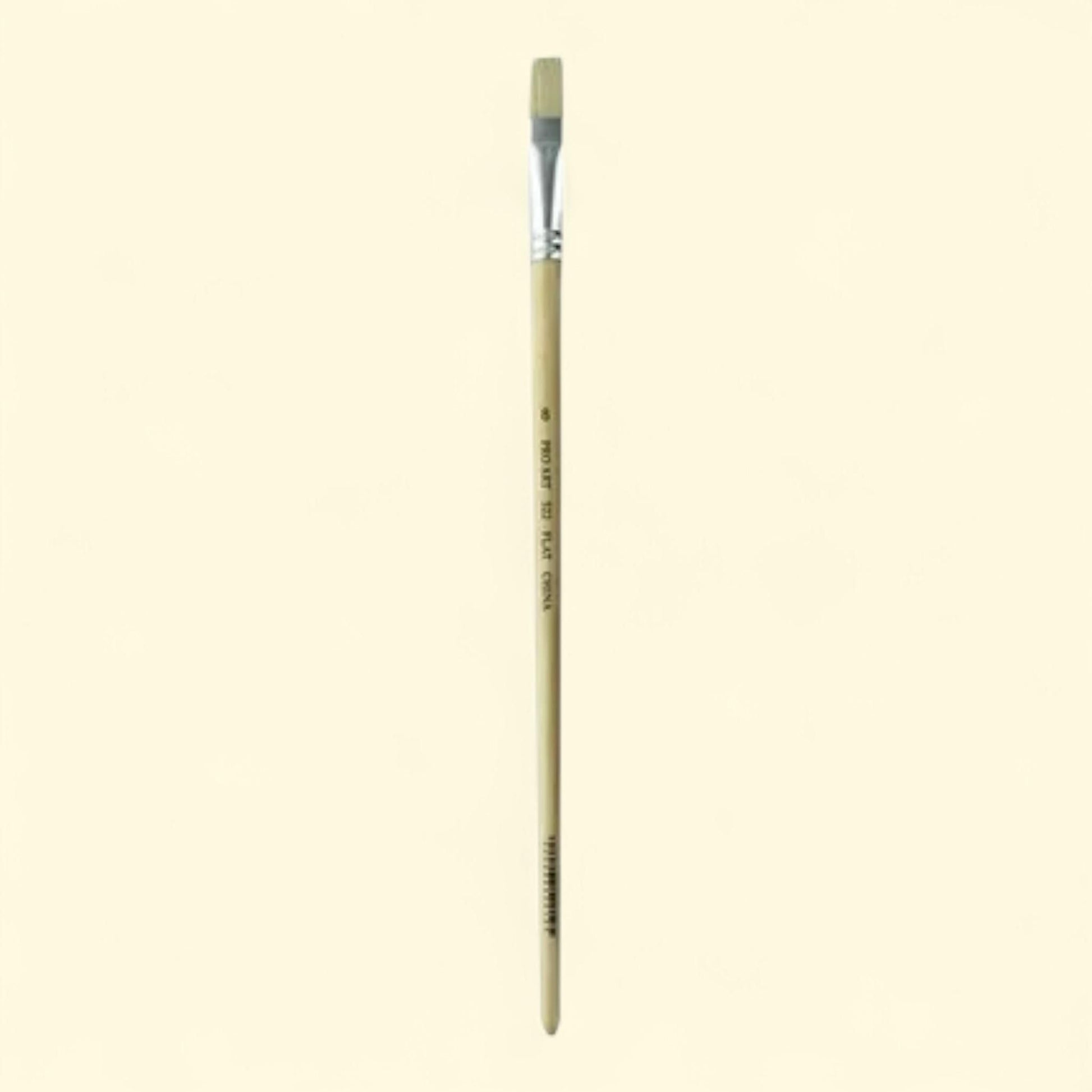 Pro Art Brush White Bristle Round #8, Size 8 — authentic US product shipped worldwide by Treatspree