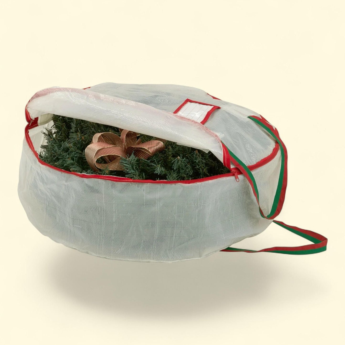 Household Essentials Holiday Wreath Storage Bag, 24", 1 ct