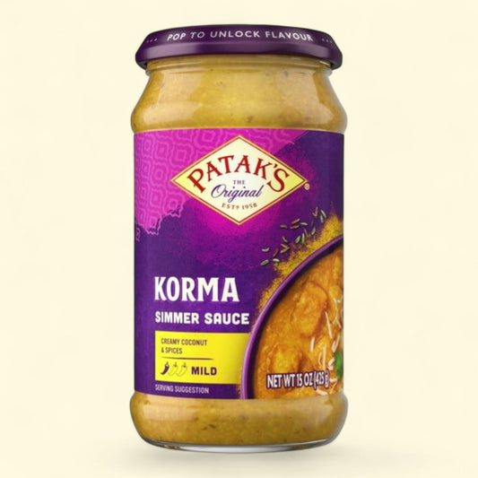 Patak's Korma Simmer Sauce, 15 oz