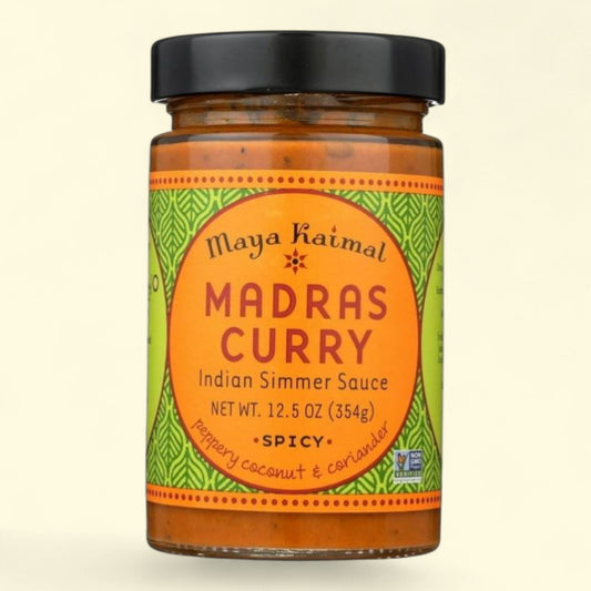 Maya Kaimal Madras Curry Simmer Sauce, 12.5 oz