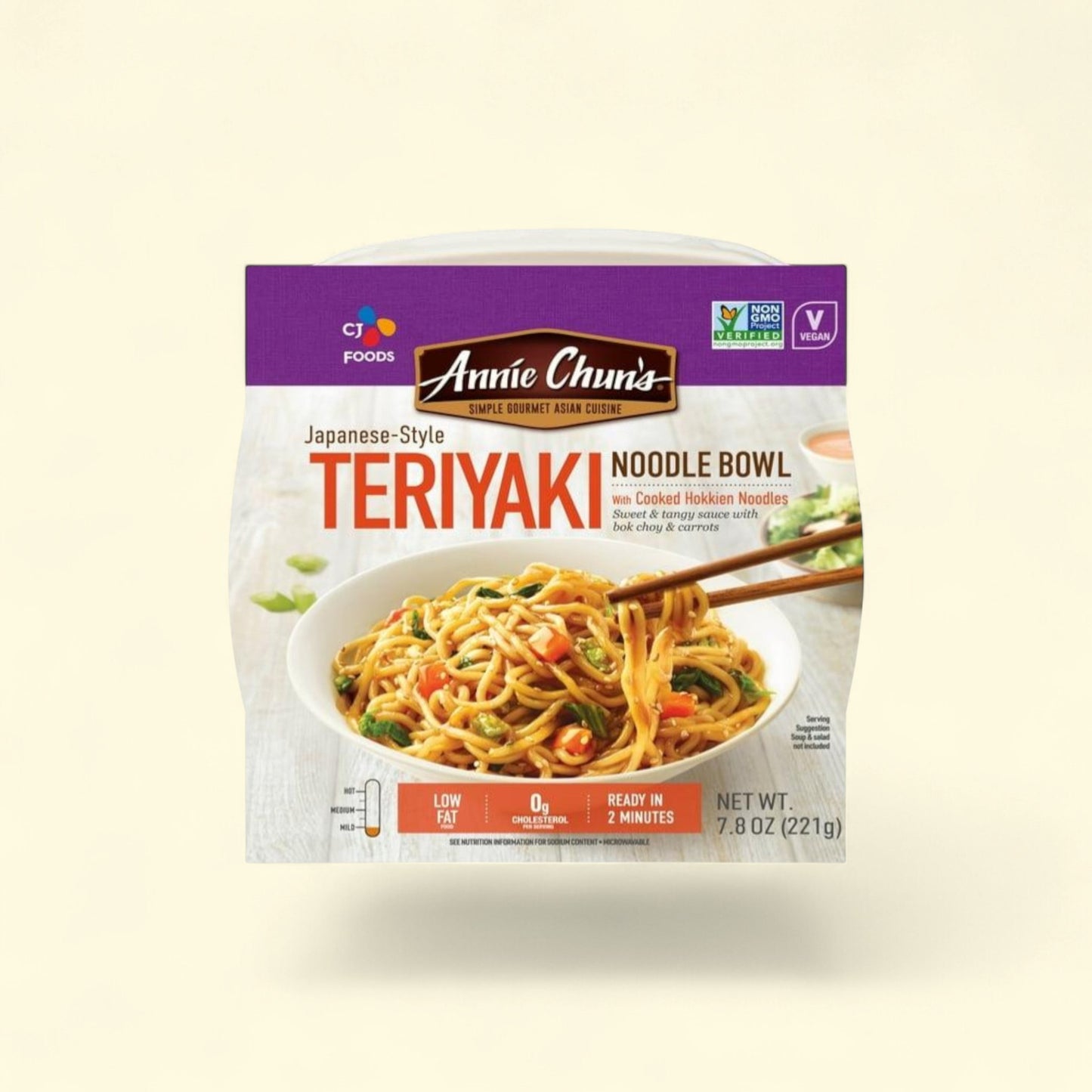 Annie Chun's Teriyaki Noodle Bowl, 7.81 oz — authentic US product shipped worldwide by Treatspree